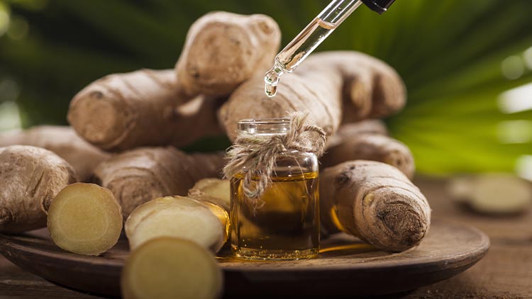 Ginger aphrodisiac essential oil