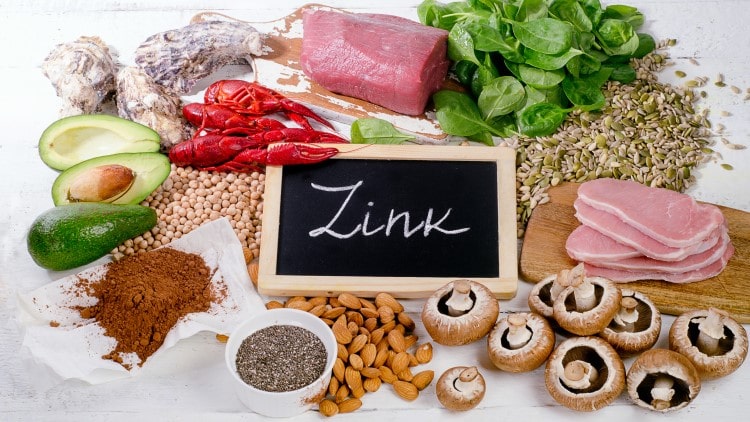Foods high in zinc