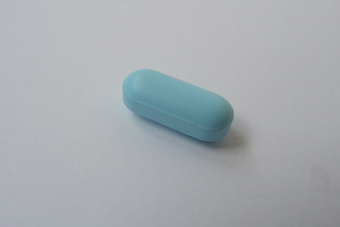 Example of a Viagra pill