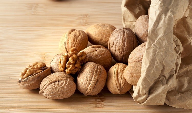 Walnuts increase nitric oxide